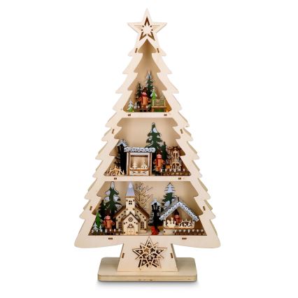 Brilagi - LED božična dekoracija LED/3xAA smreka