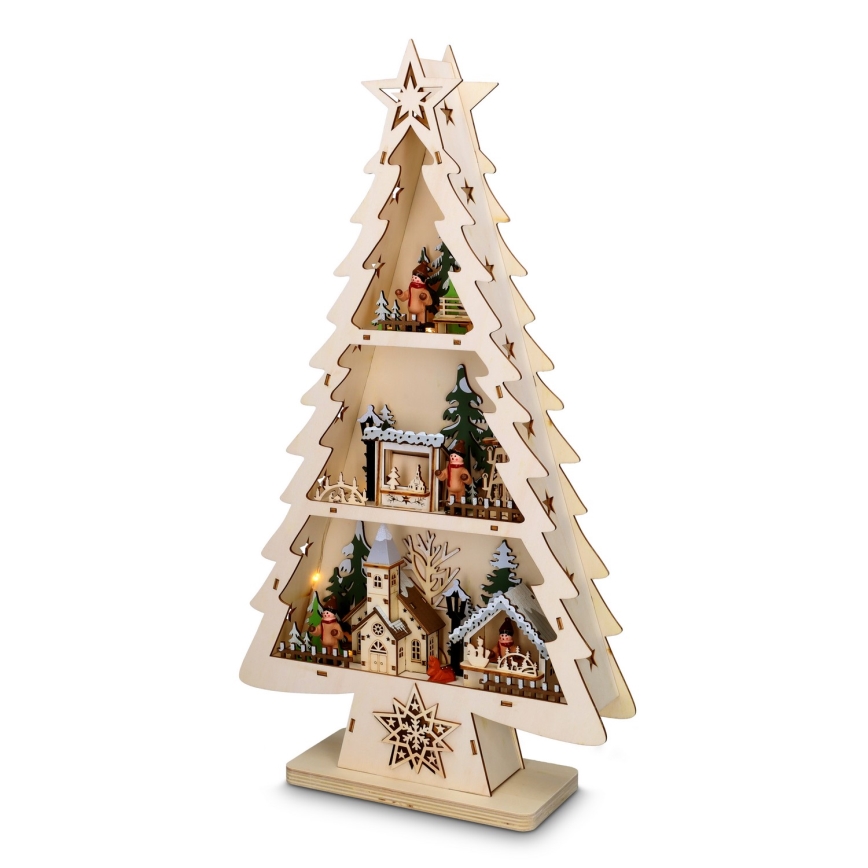 Brilagi - LED božična dekoracija LED/3xAA smreka