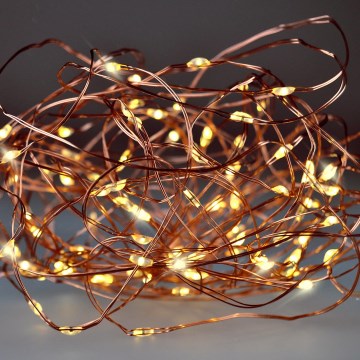 Brilagi - LED božični niz 100xLED/3xAA 10m topla bela