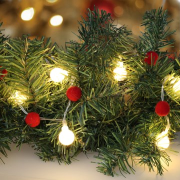 Brilagi - LED božični niz 20xLED/2xAA 1,8m topla bela