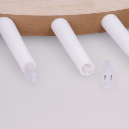 BRILAGI - LED Božični svečnik 7xLED/2xAA bež/bela