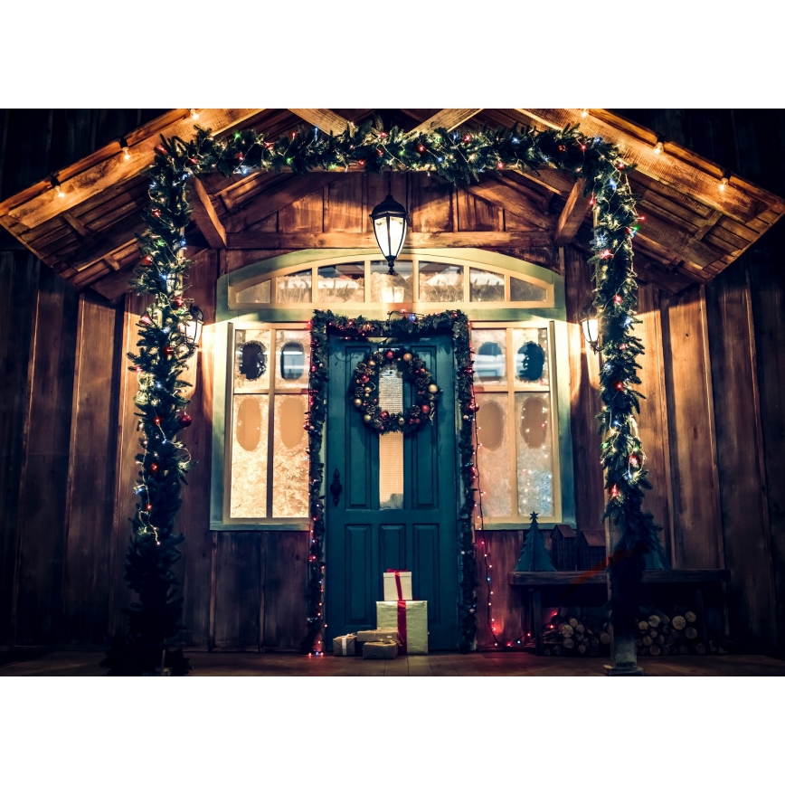 Brilagi - LED božični zunanji niz, 200 LED, 2 načina, 25 m, IP44, večbarven