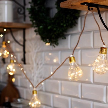 BRILAGI - LED dekorativna veriga 10xLED/3xAA 1,8m topla bela