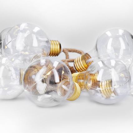 Brilagi - LED dekorativni niz 10xLED/3xAA 1,8m topla bela