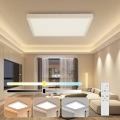 Brilagi - LED Dimerna stropna svetilka FRAME SMART LED/50W/230V 60x60 cm 3000-6000K IP44 bela + Daljinski upravljalnik