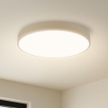 Brilagi - LED Dimmabilna Stropna Lampa POOL SMART LED/48W/230V Ø 40 cm Wi-Fi Tuya bež + daljinski upravljač