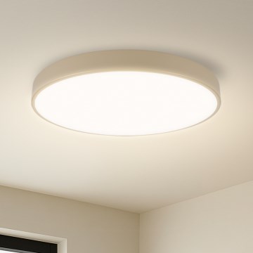 Brilagi - LED Dimmable Stropna Lampa POOL SMART LED/60W/230V 50 cm Wi-Fi Tuya Beige + Daljinsko upravljanje