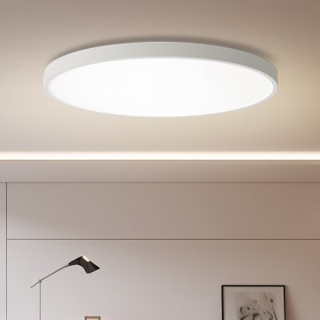 Brilagi - LED Dimmable Stropné Svetlo POOL SMART LED/128W/230V 3000-6000K pre Ø 100 cm Wi-Fi Tuya biele + diaľkové ovládanie