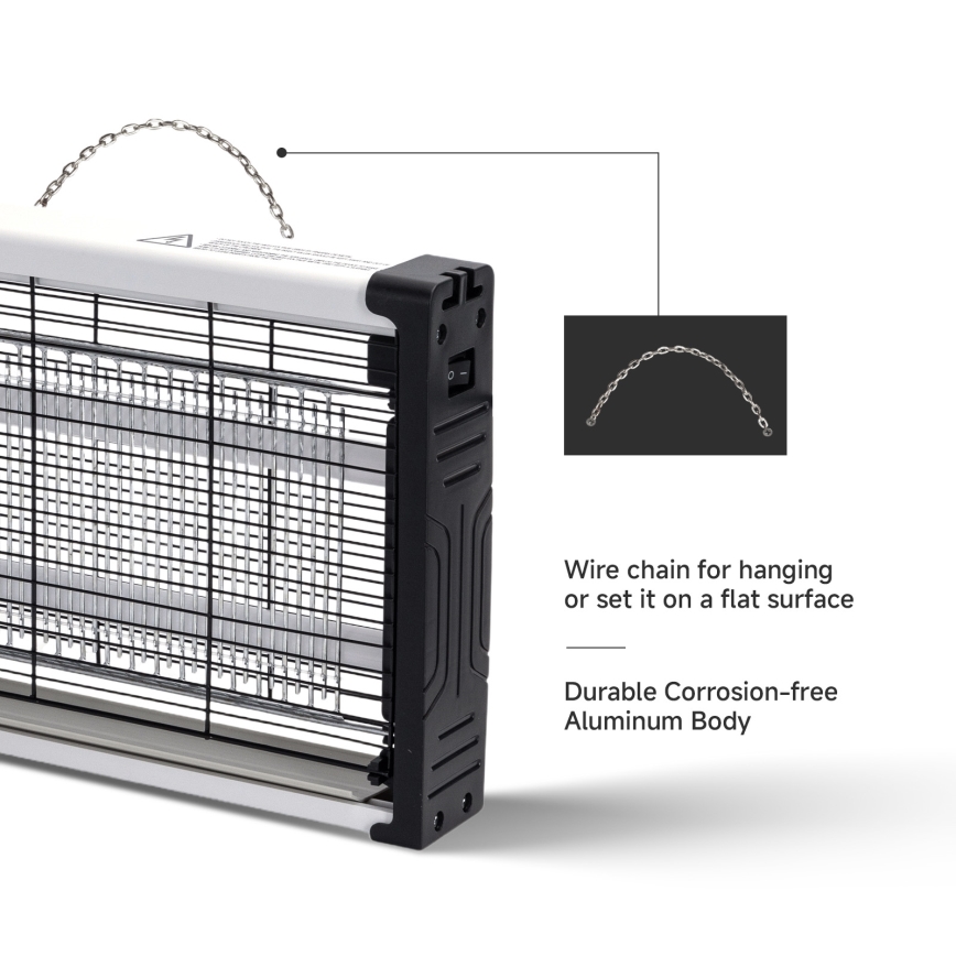 Brilagi - LED električni UV lovilec žuželk 2xLED/4W/230V 50 m2