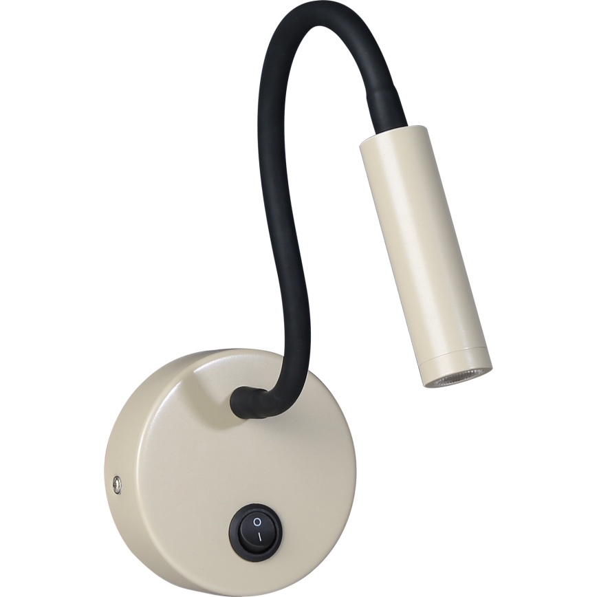 Brilagi - LED Fleksibilna stenska svetilka MAYA LED/3W/230V 4000K bež