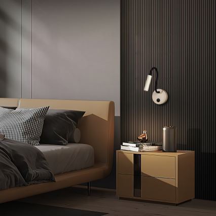 Brilagi - LED Fleksibilna stenska svetilka MAYA LED/3W/230V 4000K bež