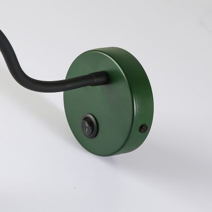 Brilagi - LED Fleksibilna stenska svetilka MAYA LED/3W/230V 4000K zelena