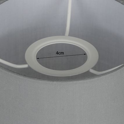 Brilagi - LED prilagodljiva stenska svetilka NUBILA 1xE27/25W/230V + LED/3W medenina/svetlo siva