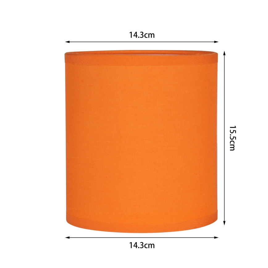Brilagi - LED prilagodljiva stenska svetilka NUBILA 1xE27/25W/230V + LED/3W matiran krom/oranžna