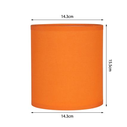 Brilagi - LED prilagodljiva stenska svetilka NUBILA 1xE27/25W/230V + LED/3W mesing/oranžna