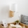 Brilagi - LED Fleksibilna stenska svetilka NUBILA WOOD 1xE27/25W/230V + LED/3W hrast/bela