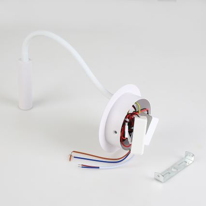 Brilagi - LED Fleksibilna stenska svetilka z USB priključkom MAYA LED/3W/230V 4000K bela