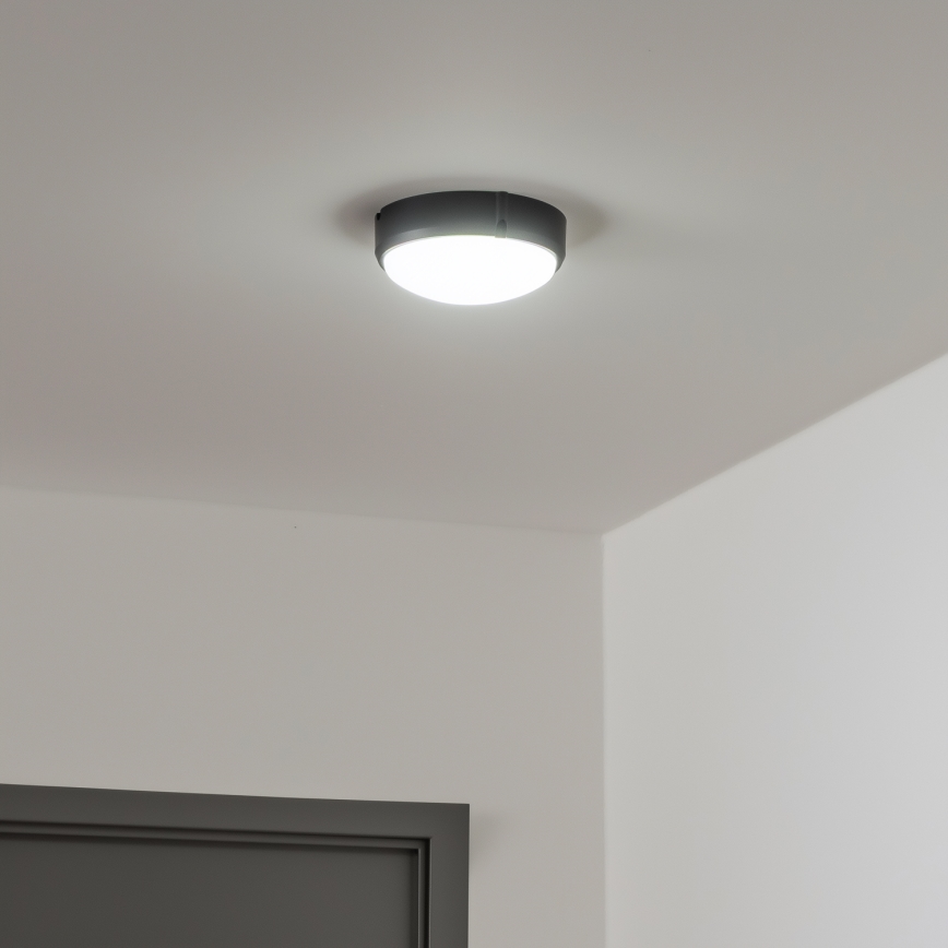 Brilagi - LED Industrijska stropna svetilka SIMA LED/12W/230V IP65 črna
