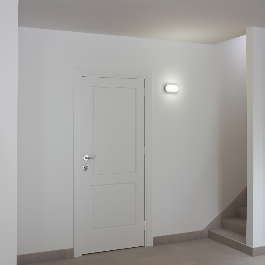 Brilagi - LED Industrijska stropna svetilka SIMA LED/12W/230V IP65 črna