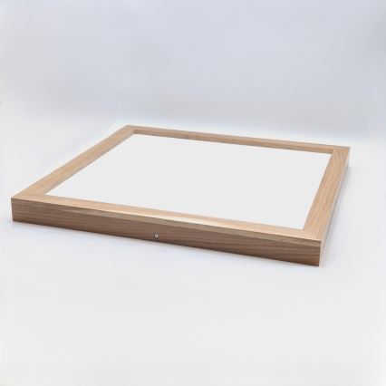 Brilagi - LED Stropna svetilka WOODY FRAME LED/50W/230V 60x60 cm IP44 hrast