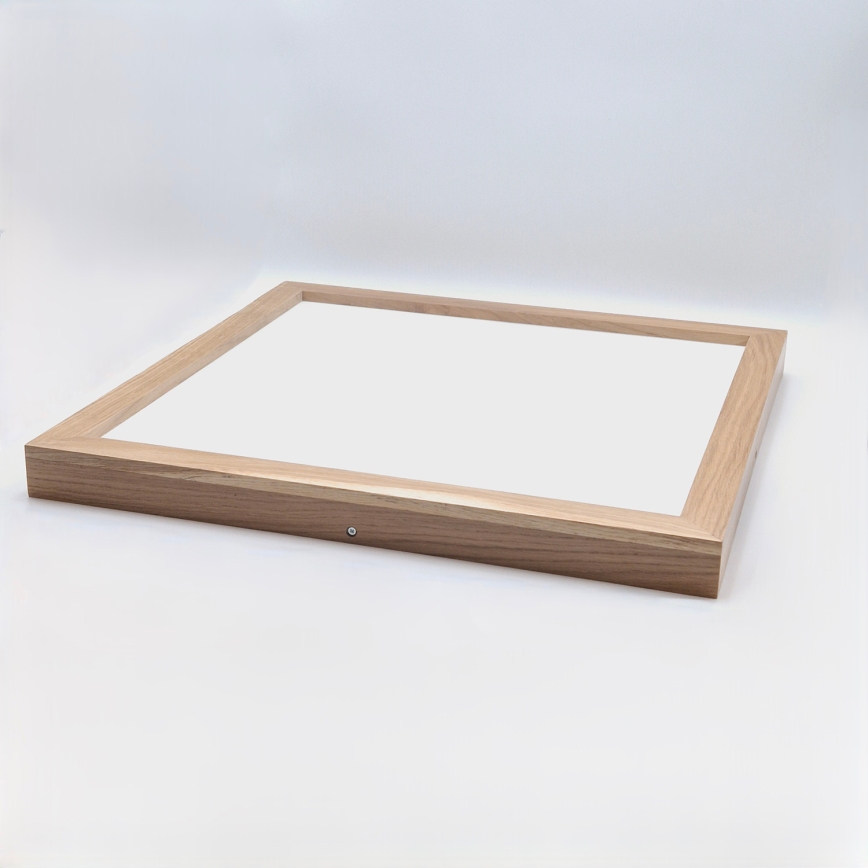 Brilagi - LED Stropna svetilka WOODY FRAME LED/50W/230V 60x60 cm IP44 hrast