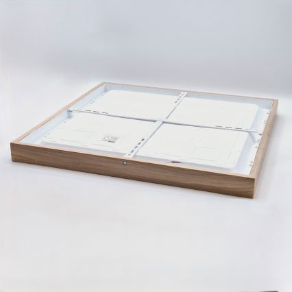 Brilagi - LED Stropna svetilka WOODY FRAME LED/50W/230V 60x60 cm IP44 hrast