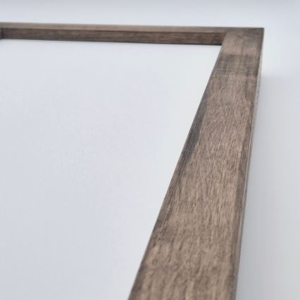 Brilagi - LED kopalnica stropna svetilka WOODY FRAME LED/40W/230V 120x30 cm IP44 oreh