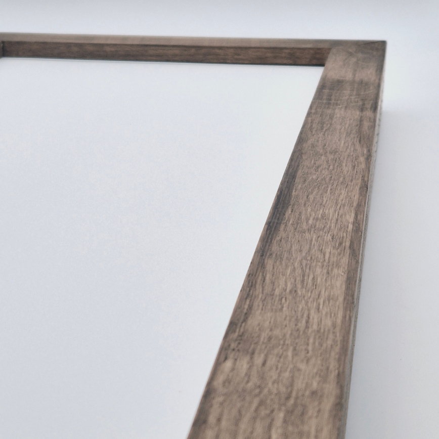 Brilagi - LED kopalnica stropna svetilka WOODY FRAME LED/40W/230V 120x30 cm IP44 oreh