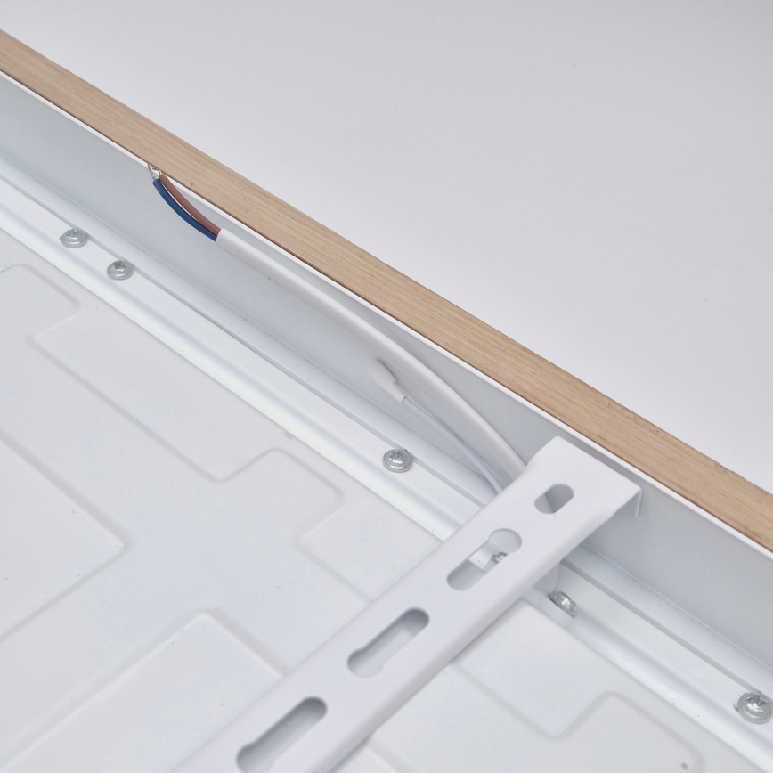 Brilagi - LED Kopalnica stropna svetilka WOODY FRAME LED/40W/230V 60x60 cm IP44 hrast
