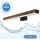 Brilagi - LED Kopalniška luč za osvetlitev ogledala WOODY MIRROR LED/12W/230V 60 cm IP44 hrast oreh/črna