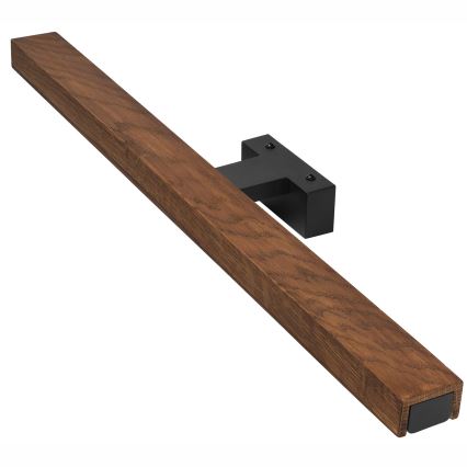 Brilagi - LED Kopalniška luč za osvetlitev ogledala WOODY MIRROR LED/12W/230V 60 cm IP44 hrast češnja/črna