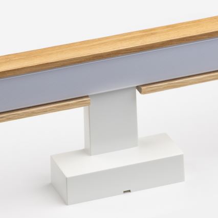 Brilagi - LED Kopalniška luč za osvetlitev ogledala WOODY MIRROR LED/15W/230V 90 cm IP44 hrast/bela