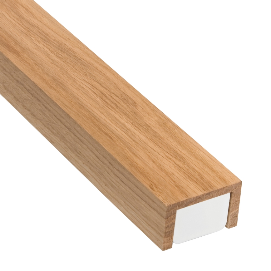 Brilagi - LED Kopalniška luč za osvetlitev ogledala WOODY MIRROR LED/15W/230V 90 cm IP44 hrast/bela