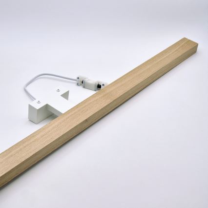 Brilagi - LED Kopalniška luč za osvetlitev ogledala WOODY MIRROR LED/15W/230V 90 cm IP44 hrast/bela