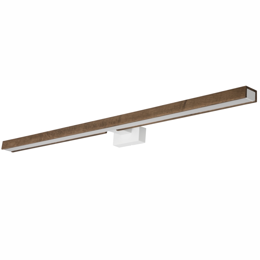 Brilagi - LED Kopalniška luč za osvetlitev ogledala WOODY MIRROR LED/15W/230V 90 cm IP44 hrast oreh/bela