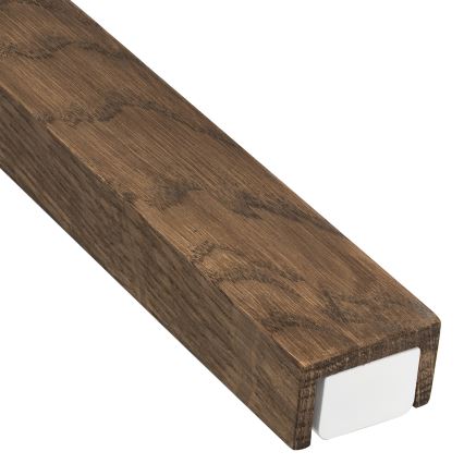 Brilagi - LED Kopalniška luč za osvetlitev ogledala WOODY MIRROR LED/15W/230V 90 cm IP44 hrast oreh/bela