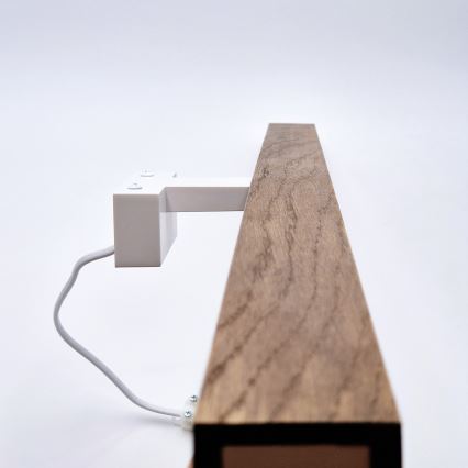 Brilagi - LED Kopalniška luč za osvetlitev ogledala WOODY MIRROR LED/15W/230V 90 cm IP44 hrast češnja/bela