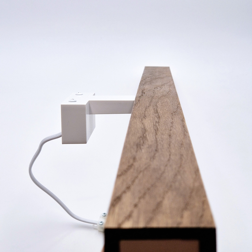 Brilagi - LED Kopalniška luč za osvetlitev ogledala WOODY MIRROR LED/15W/230V 90 cm IP44 hrast češnja/bela