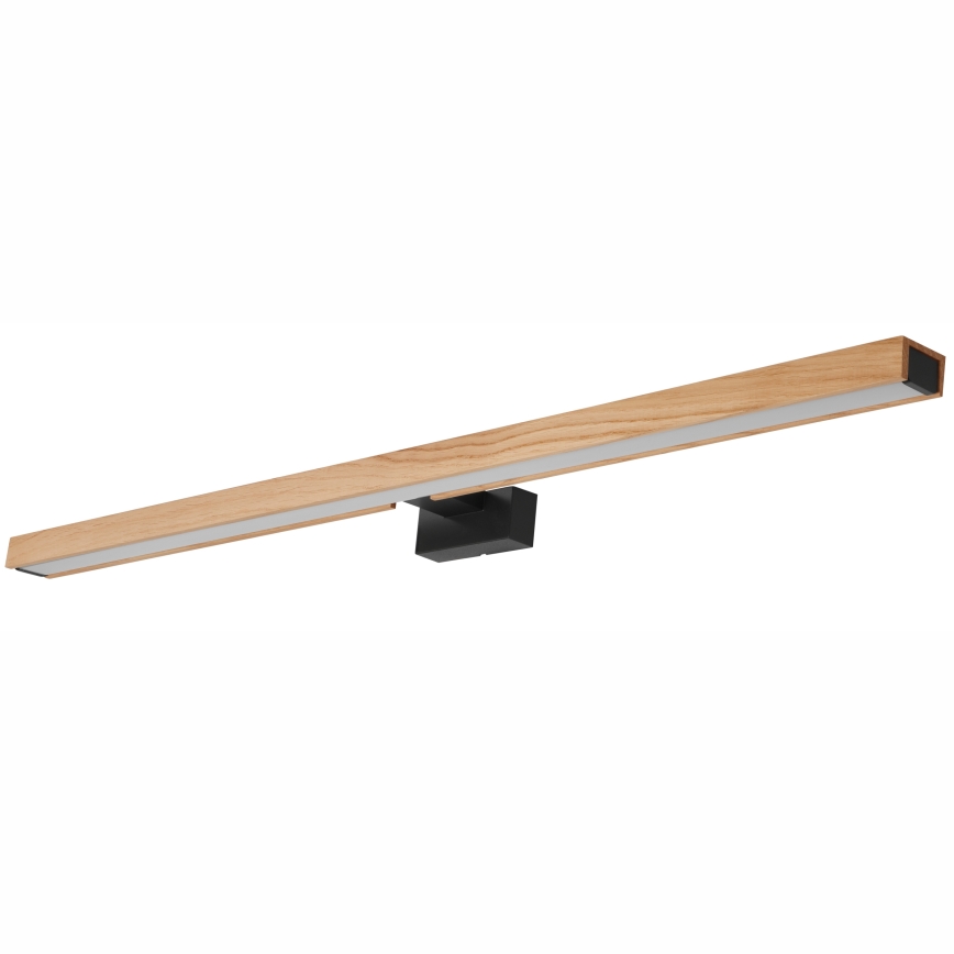 Brilagi - LED Kopalniška luč za osvetlitev ogledala WOODY MIRROR LED/15W/230V 90 cm IP44 hrast/črna