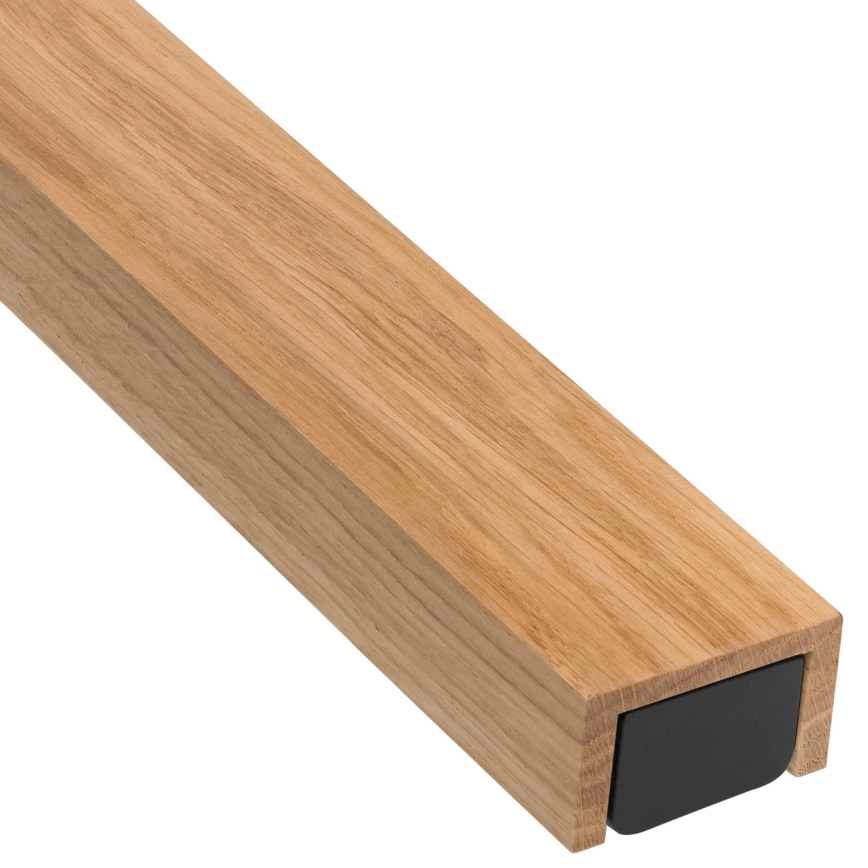 Brilagi - LED Kopalniška luč za osvetlitev ogledala WOODY MIRROR LED/15W/230V 90 cm IP44 hrast/črna