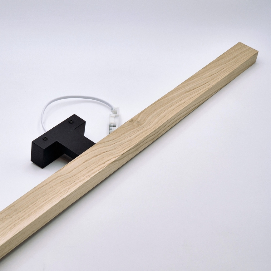 Brilagi - LED Kopalniška luč za osvetlitev ogledala WOODY MIRROR LED/15W/230V 90 cm IP44 hrast/črna
