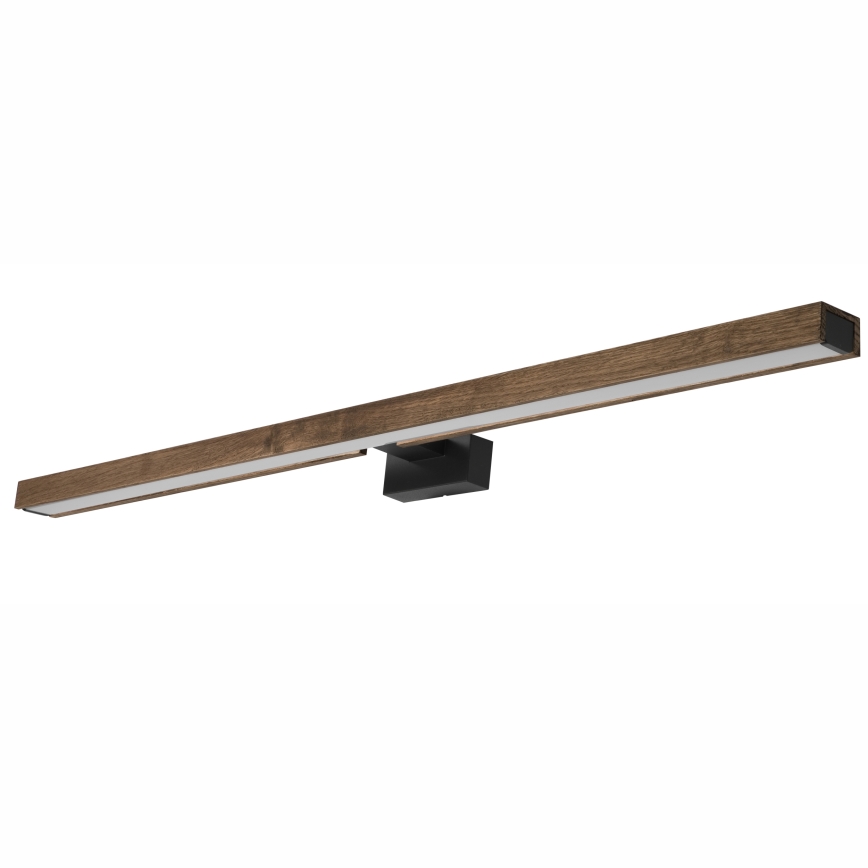 Brilagi - LED Kopalniška luč za osvetlitev ogledala WOODY MIRROR LED/15W/230V 90 cm IP44 hrast oreh/črna