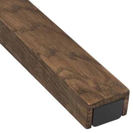 Brilagi - LED Kopalniška luč za osvetlitev ogledala WOODY MIRROR LED/15W/230V 90 cm IP44 hrast oreh/črna