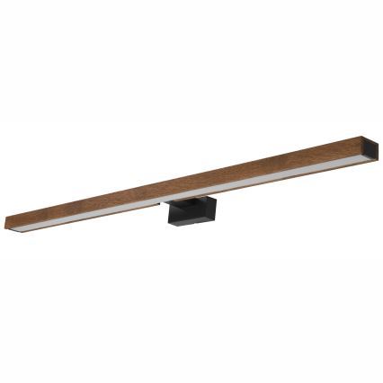 Brilagi - LED Kopalniška luč za osvetlitev ogledala WOODY MIRROR LED/15W/230V 90 cm IP44 hrast češnja/črna