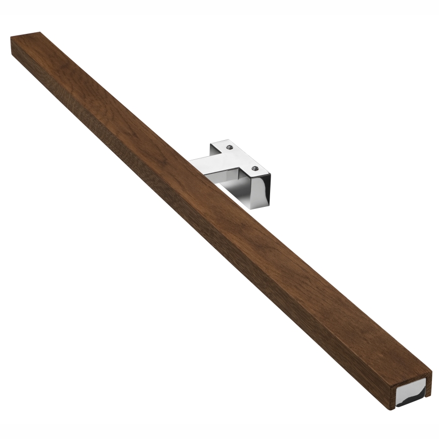 Brilagi - LED Kopalniška luč za osvetlitev ogledala WOODY MIRROR LED/15W/230V 90 cm IP44 hrast češnja/sijajni krom