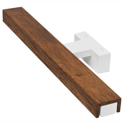Brilagi - LED Kopalniška luč za osvetlitev ogledala WOODY MIRROR LED/8W/230V 40 cm IP44 hrast češnja/bela