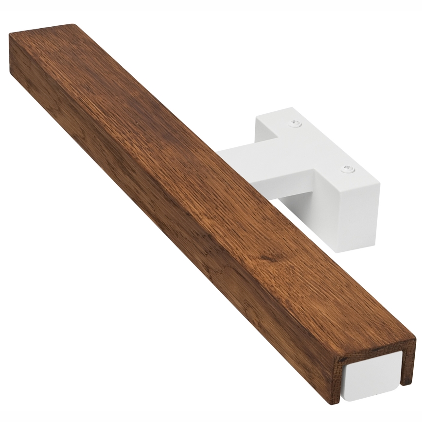 Brilagi - LED Kopalniška luč za osvetlitev ogledala WOODY MIRROR LED/8W/230V 40 cm IP44 hrast češnja/bela