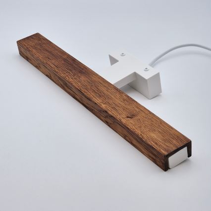 Brilagi - LED Kopalniška luč za osvetlitev ogledala WOODY MIRROR LED/8W/230V 40 cm IP44 hrast češnja/bela