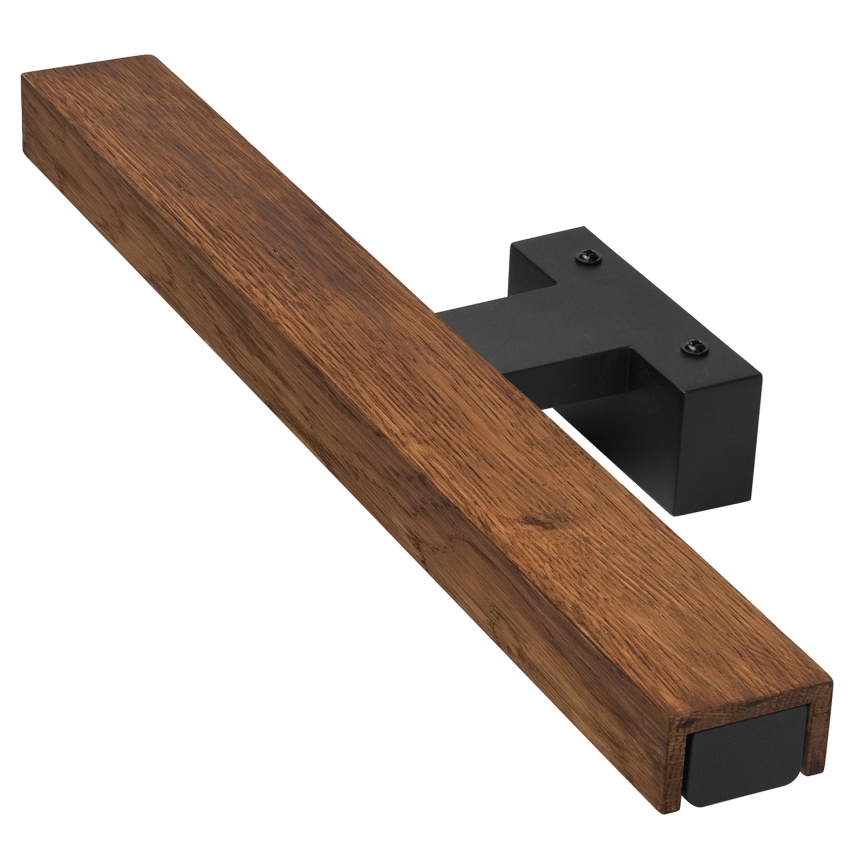 Brilagi - LED Kopalniška luč za osvetlitev ogledala WOODY MIRROR LED/8W/230V 40 cm IP44 hrast češnja/črna