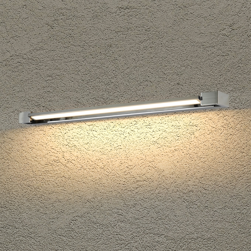 Brilagi - LED osvetlitev za kopalniško ogledalo AQUA LINE LED/24W/230V 90 cm IP44 sijajni krom CRI 90